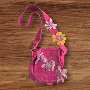 American Girl Pink Floral Kids Bag